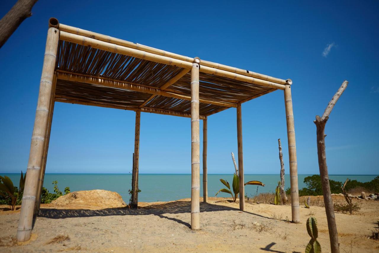 Corazon Guajiro Cabana Frente A Playa Solitaria En Dibulla Cerca A Palomino - Cabin In Front Of Solitary Beachs Экстерьер фото